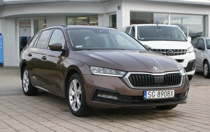 Skoda Octavia cena 89500 przebieg: 104600, rok produkcji 2020 z Brzostek małe 137